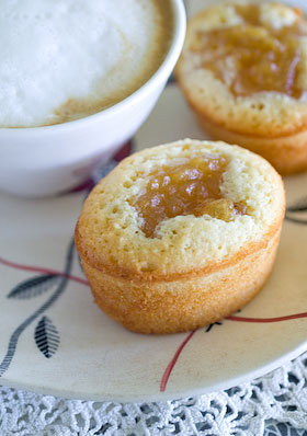 tart bramley apple friands