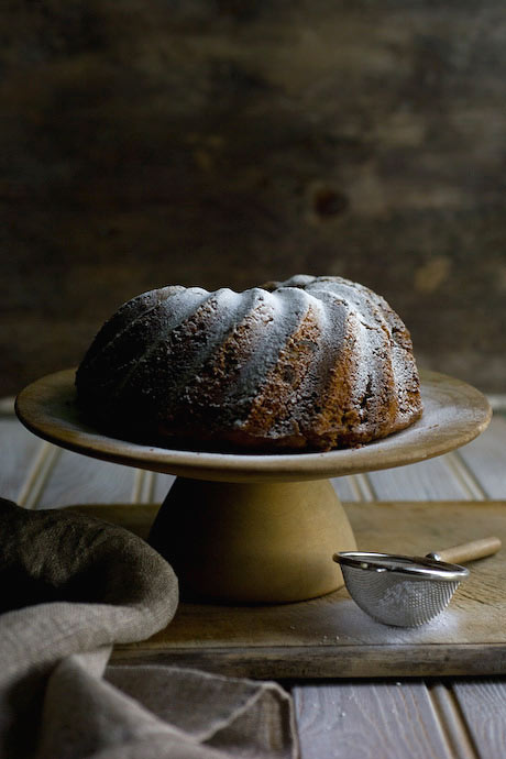 prune sour cream coffee cake